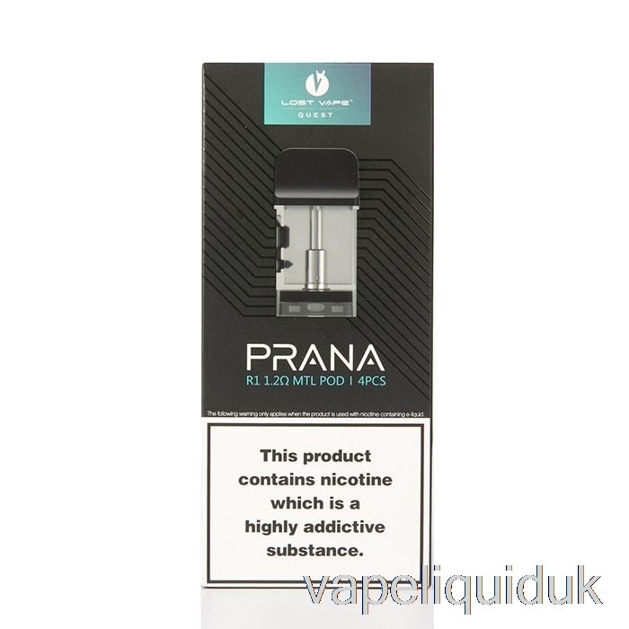 Lost Vape PRANA Replacement Pods 1.4ohm M1 PRANA Pods Vape Juice